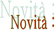 Novit� :